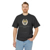 “Michael The Archangel Cross” Faded Heavyweight T-shirt - Streetwear Edition