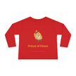 Toddler “Prince of Peace” Sweater - Christmas Collection, Red