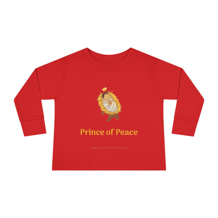 Toddler “Prince of Peace” Sweater - Christmas Collection, Red