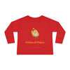 Toddler “Prince of Peace” Sweater - Christmas Collection, Red