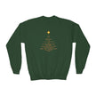 Youth “Isaiah 9:6 Christmas Tree” Sweatshirt – Scripture-Inspired Holiday Comfort, 3 Colors