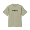 “Yeshua” Faded Heavyweight T-shirt – Embroidered, Streetwear Edition