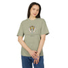 “Michael The Archangel Cross” Faded Heavyweight T-shirt - Streetwear Edition