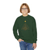 Youth “Isaiah 9:6 Christmas Tree” Sweatshirt – Scripture-Inspired Holiday Comfort, 3 Colors