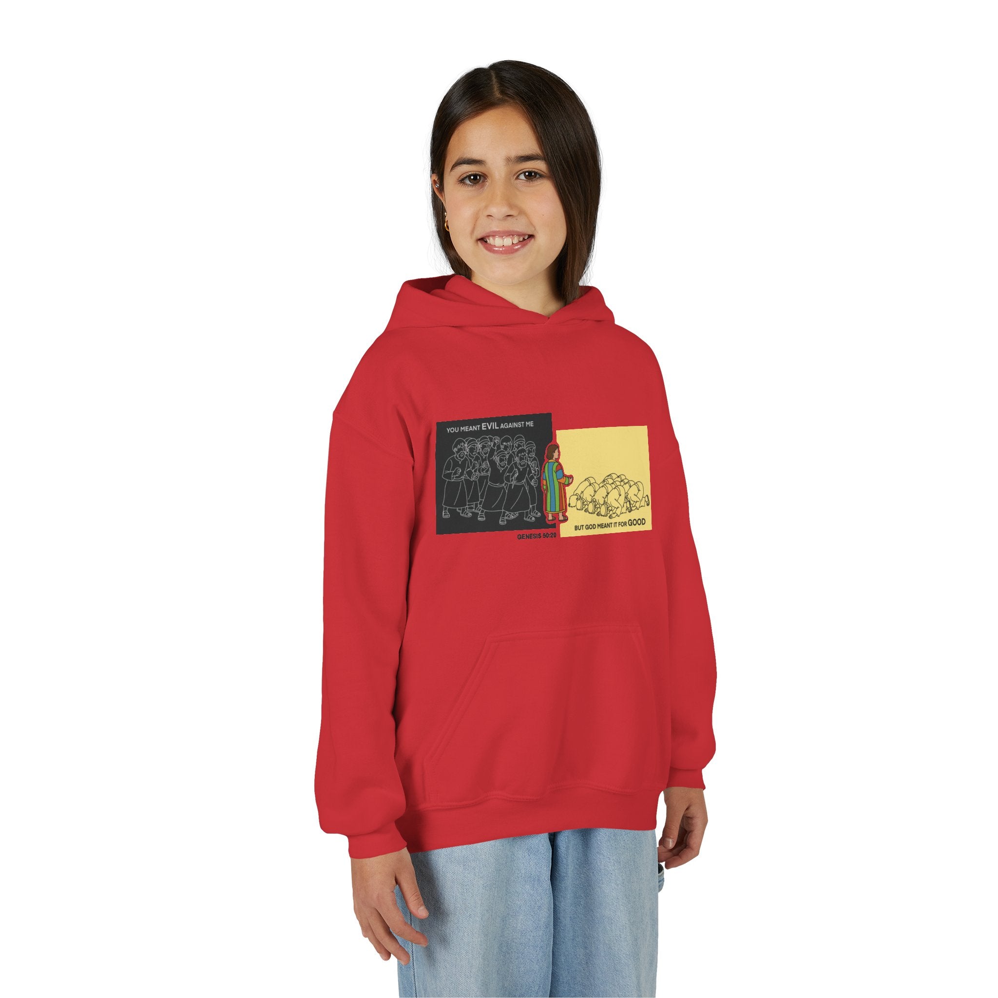 Youth “God Meant It for Good” — Hoodie, 4 Colors
