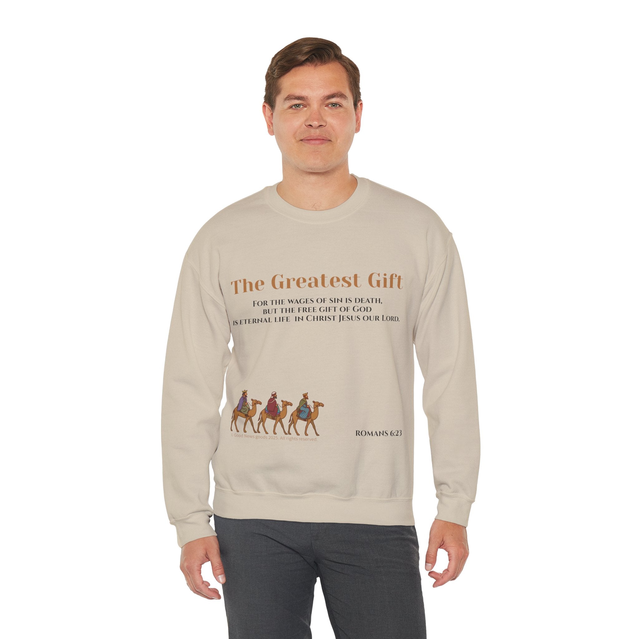 “The Greatest Gift” - Three Kings Sweatshirt - 3 Colors