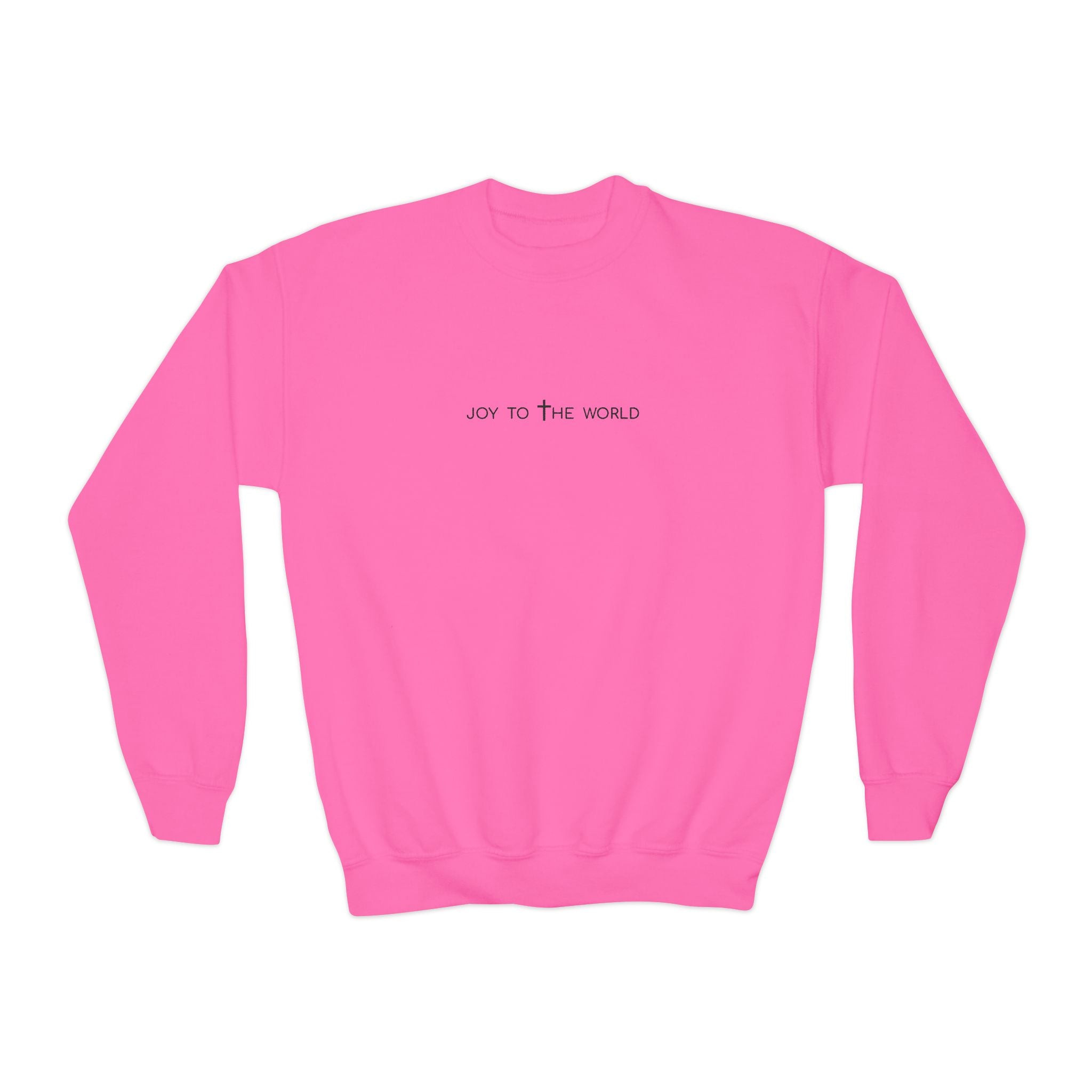 Youth “Joy to the World” Sweatshirt - 5 Colors