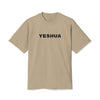 “Yeshua” Faded Heavyweight T-shirt – Embroidered, Streetwear Edition