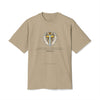 “Michael The Archangel Cross” Faded Heavyweight T-shirt - Streetwear Edition