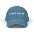 Faith-based Christian accessories including hats, totes, and jewelry with meaningful messages