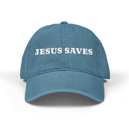 Faith-based Christian accessories including hats, totes, and jewelry with meaningful messages