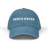 Faith-based Christian accessories including hats, totes, and jewelry with meaningful messages