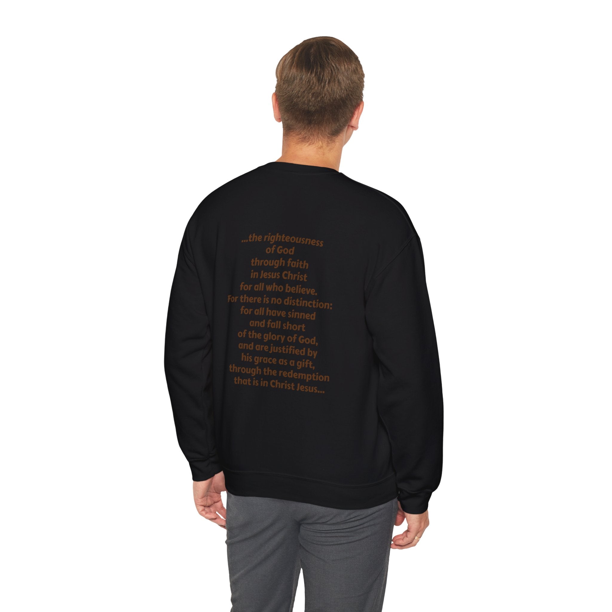 Redeemed & Free – Romans 3:22-24 Sweatshirt