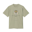 “Michael The Archangel Cross” Faded Heavyweight T-shirt - Streetwear Edition