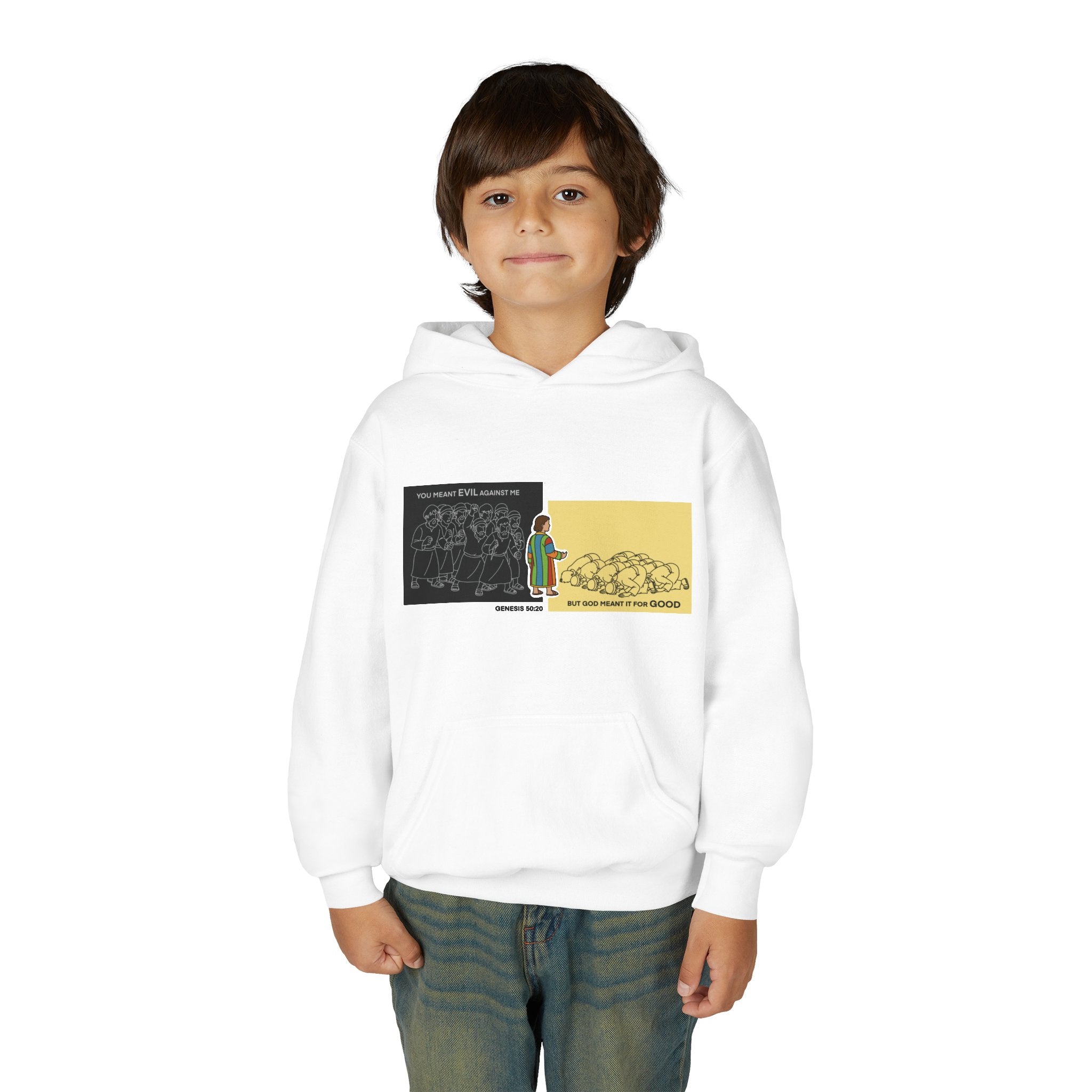 Youth “God Meant It for Good” — Hoodie, 4 Colors