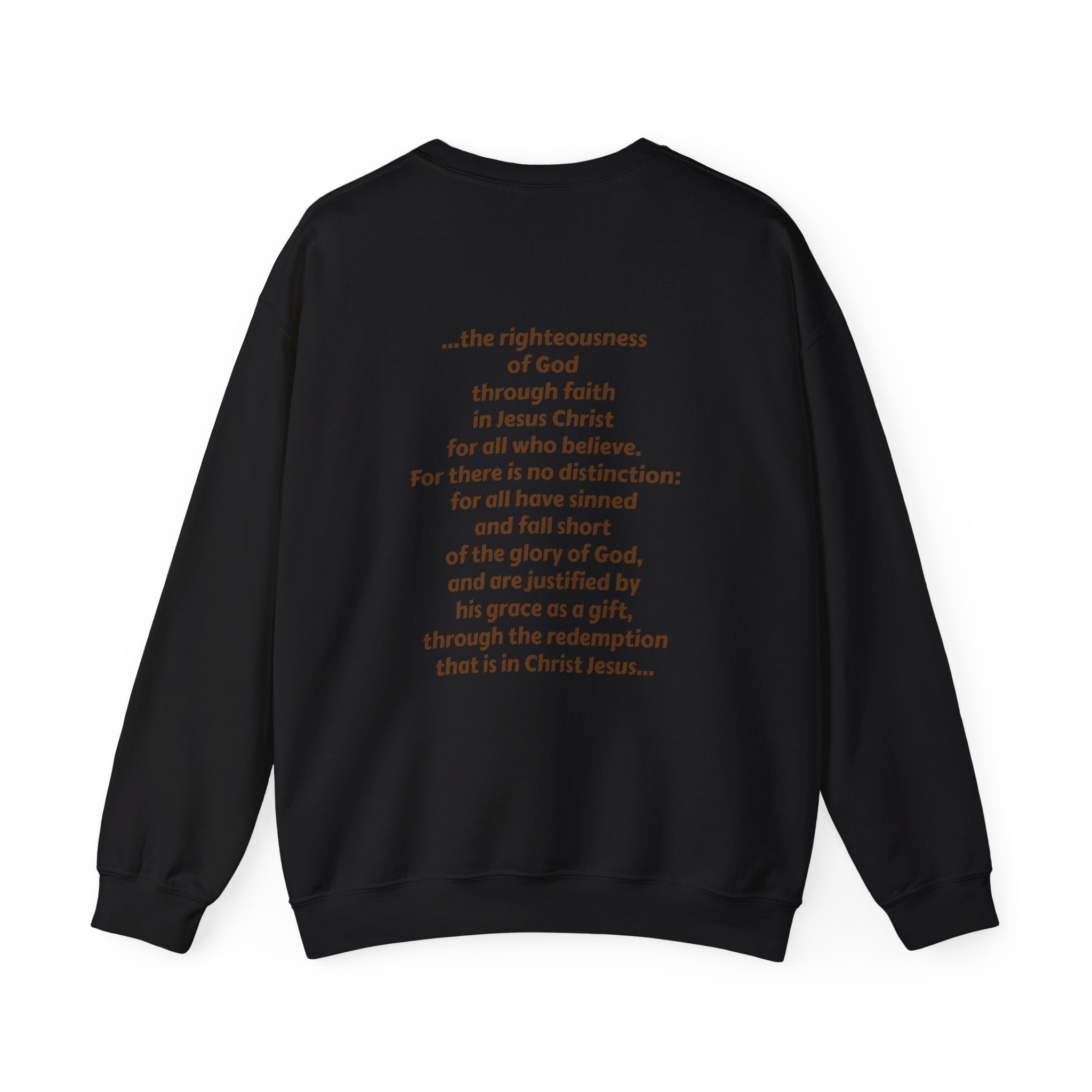 Redeemed & Free – Romans 3:22-24 Sweatshirt