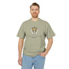 “Michael The Archangel Cross” Faded Heavyweight T-shirt - Streetwear Edition