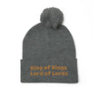 “King of Kings, Lord of Lords” - Christmas Pom-Pom Beanie