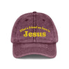 Faith-based Christian accessories including hats, totes, and jewelry with meaningful messages