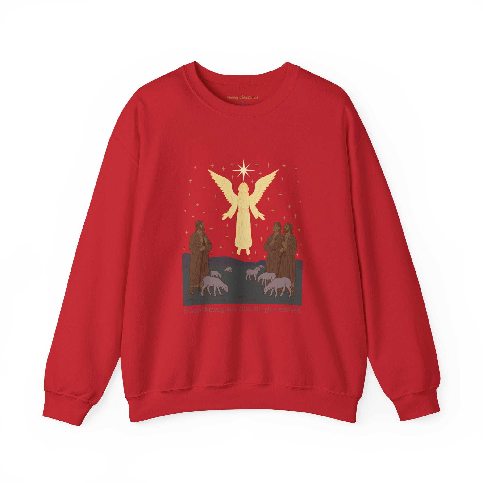 Heavenly Announcement – Christmas Sweatshirt - 4 Colors