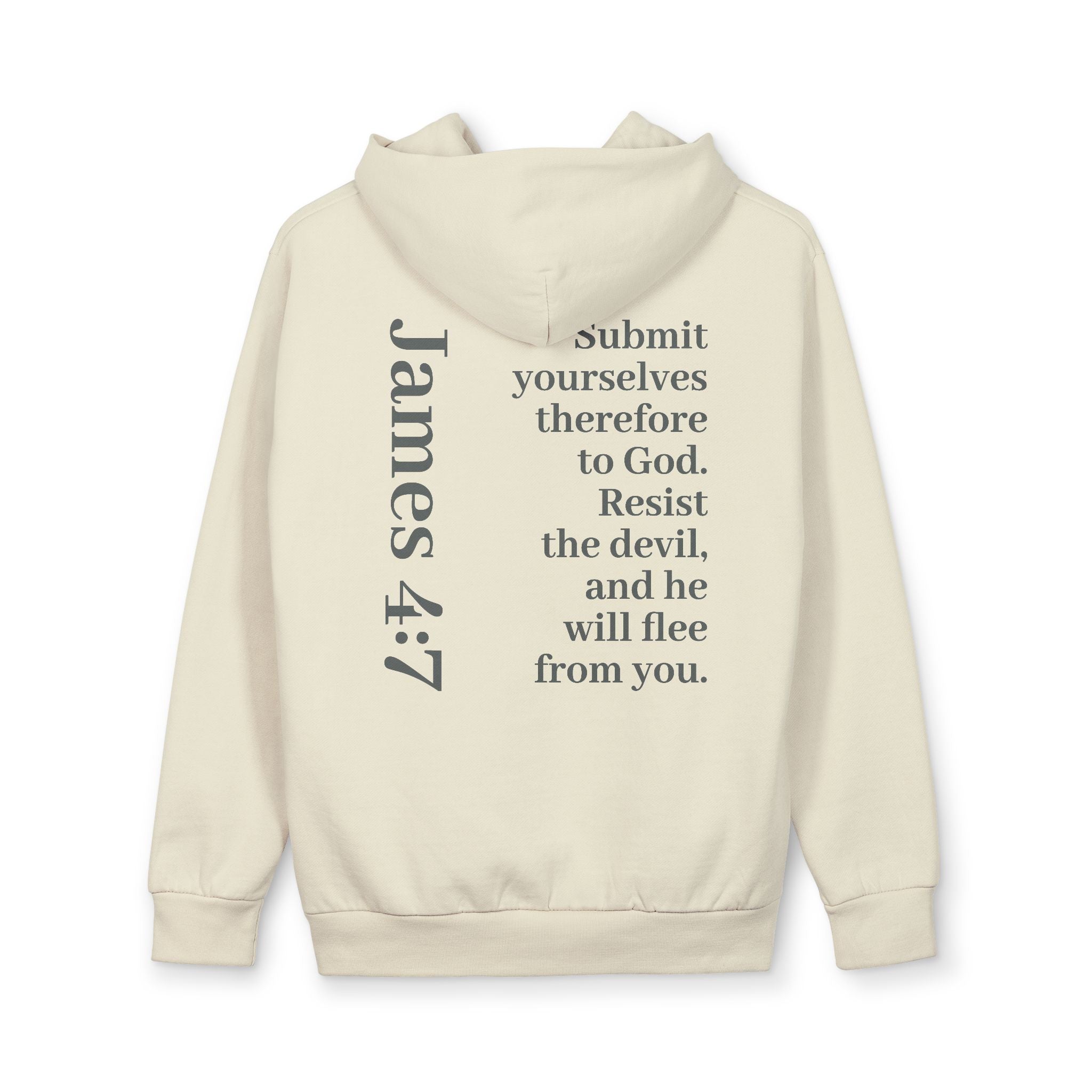 “Michael The Archangel Cross” Hoodie Feat. James 4:7 - Streetwear Edition